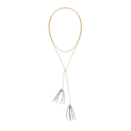 Grounded Hope Tassel Wrap Necklace