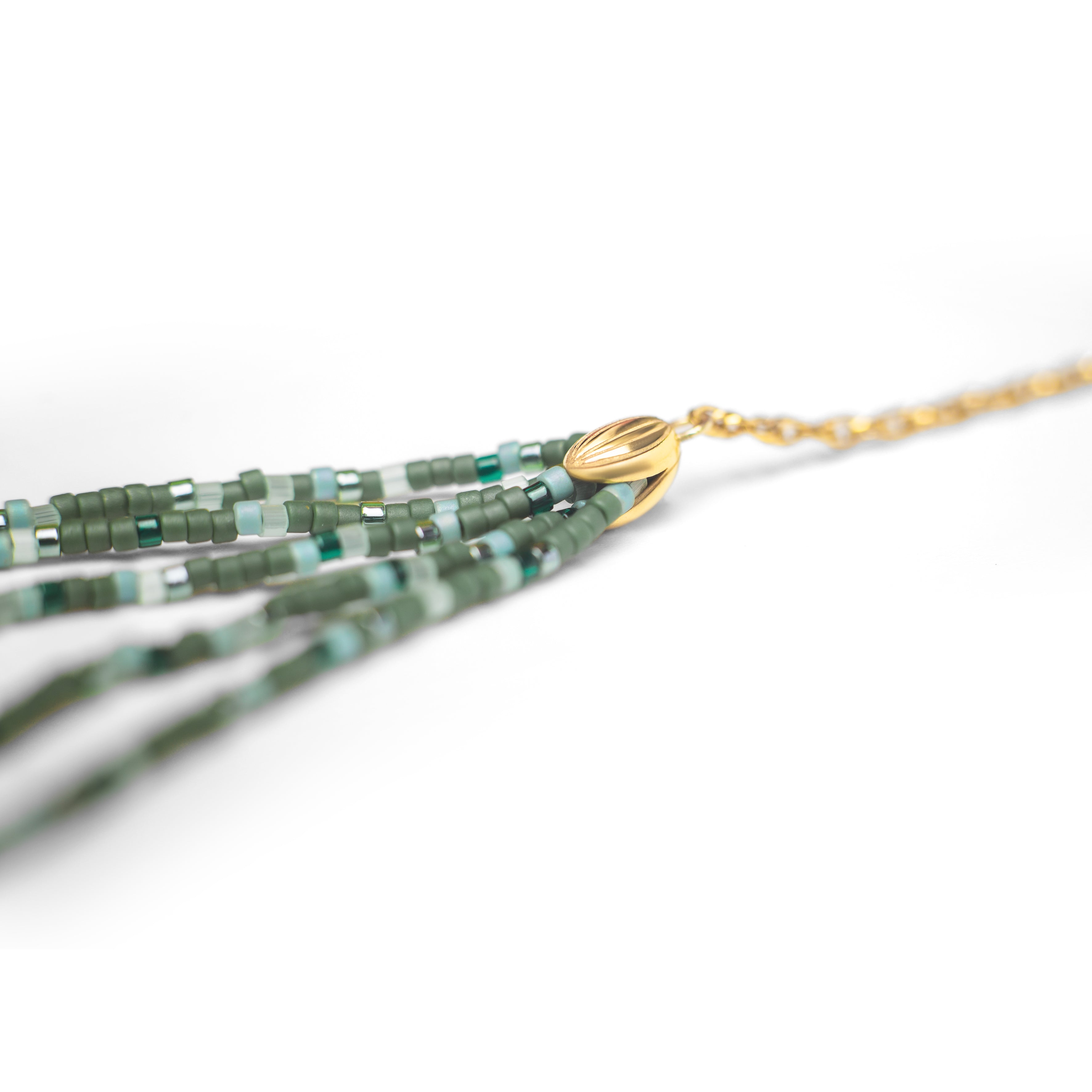 Grounded Hope Tassel Wrap Necklace