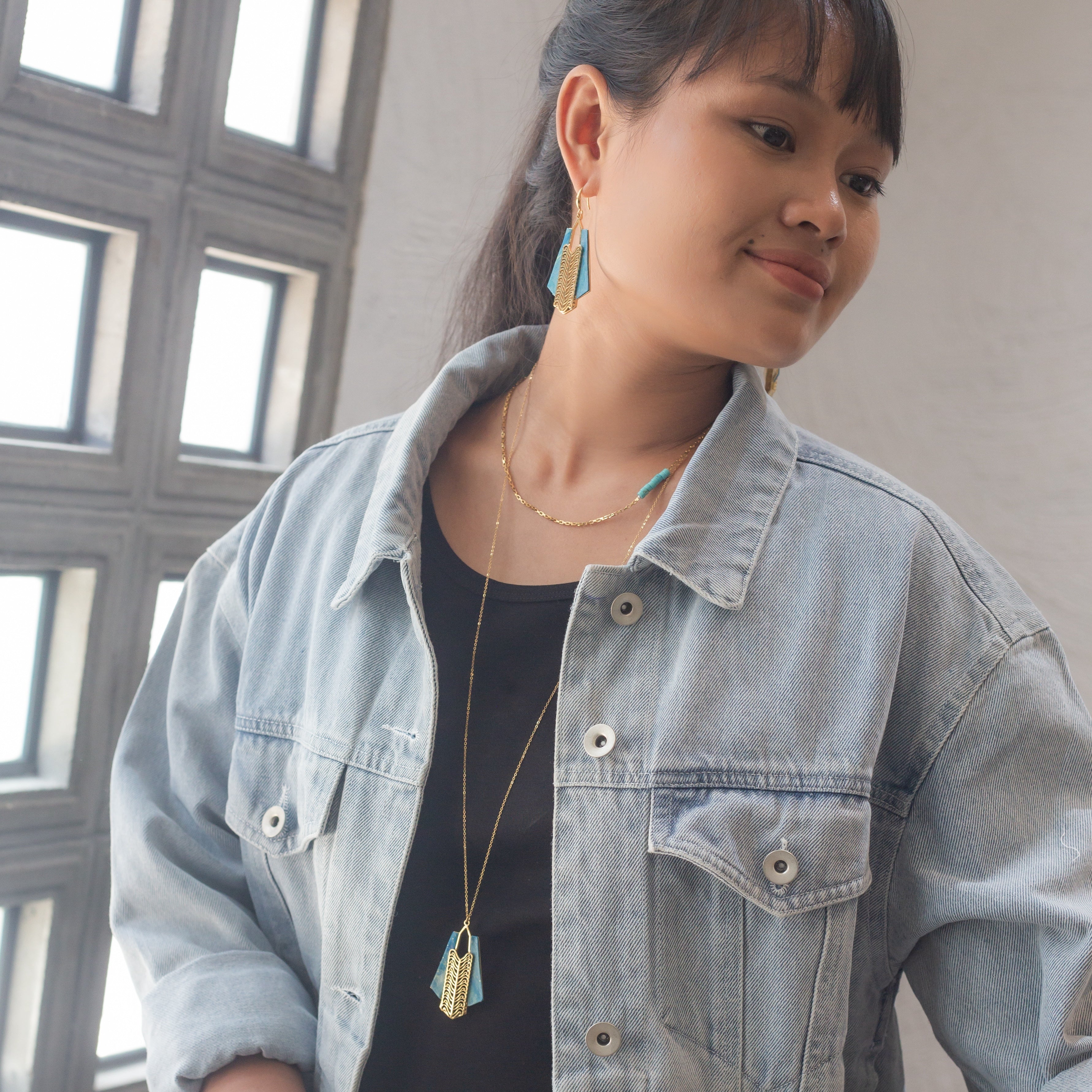 Parting Waters Necklace Set