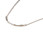 Knots of Freedom Bar Necklace