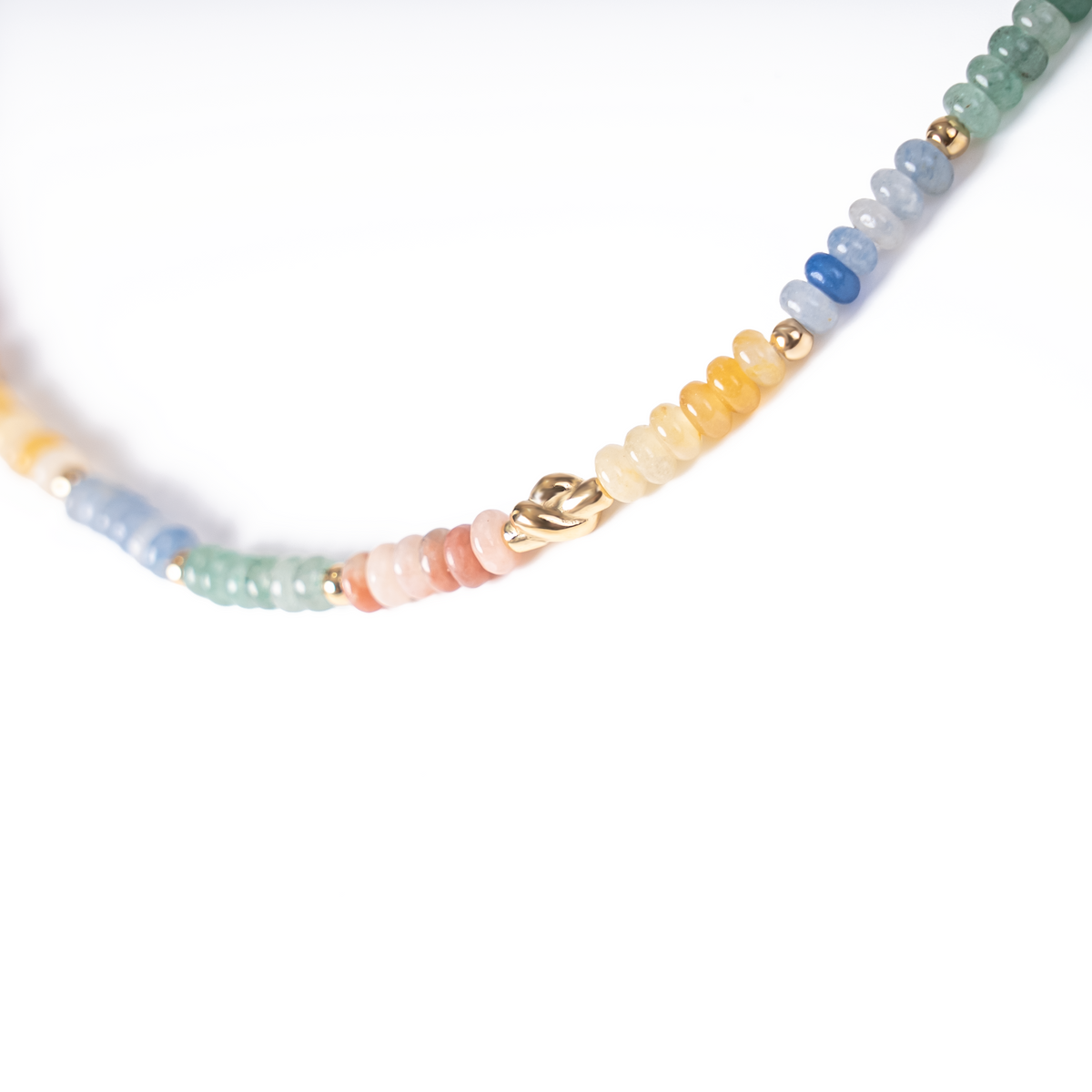Journey of Healing Rainbow Necklace