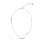 Song of Celebration Feather Beaded Necklace