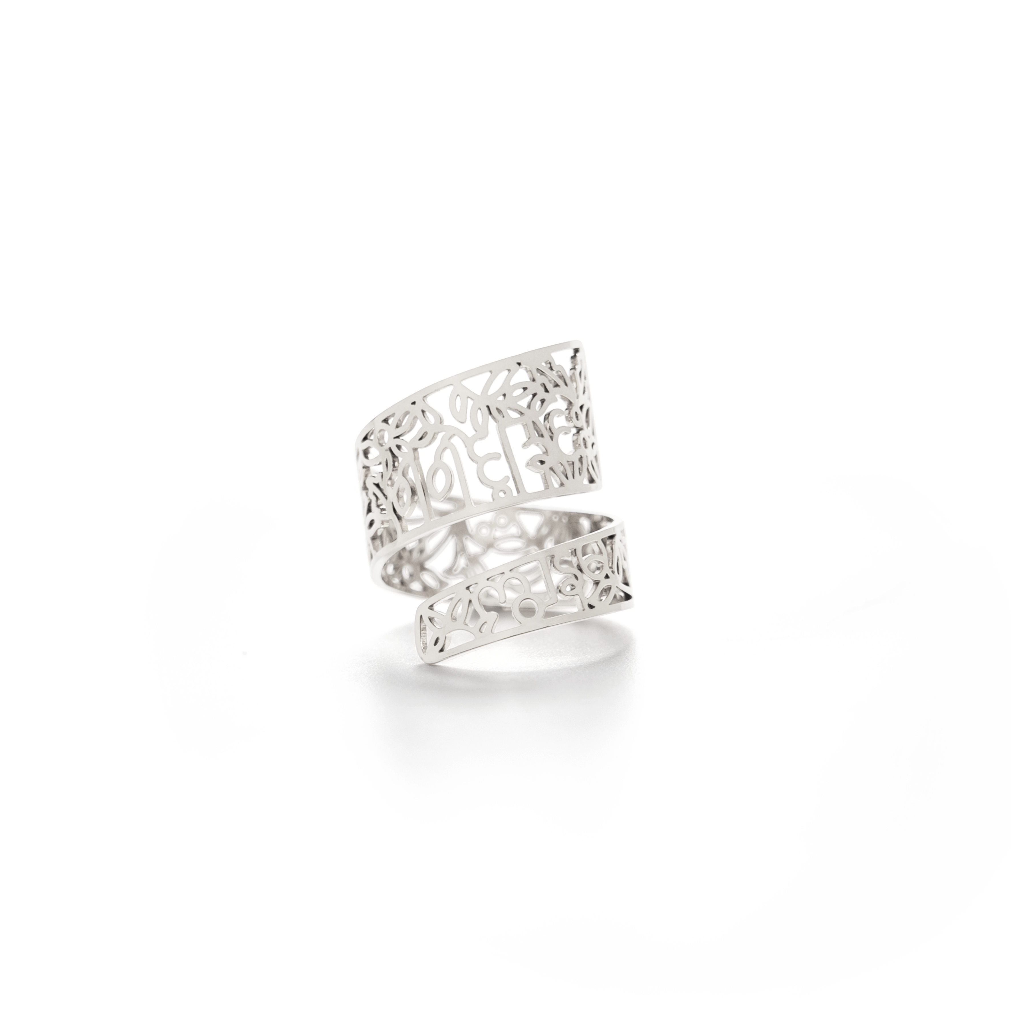 I Am Brave Wrapped Ring