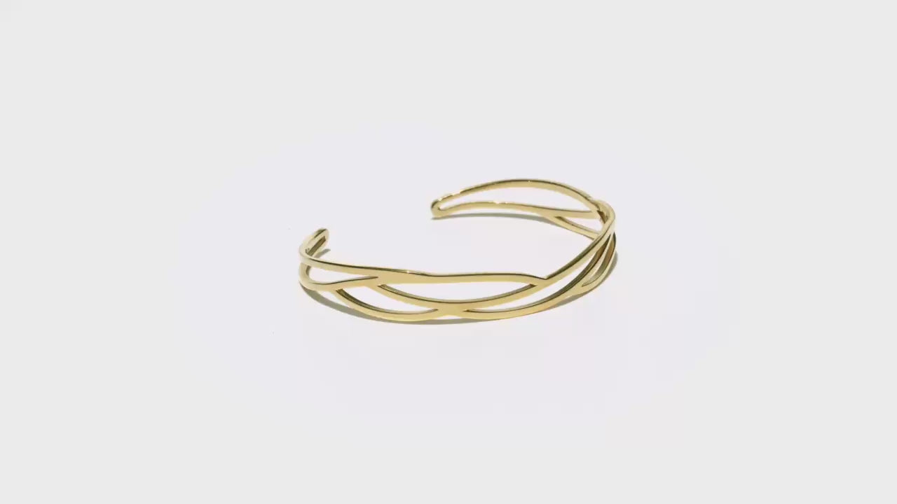 Walk on Water Cuff Bracelet