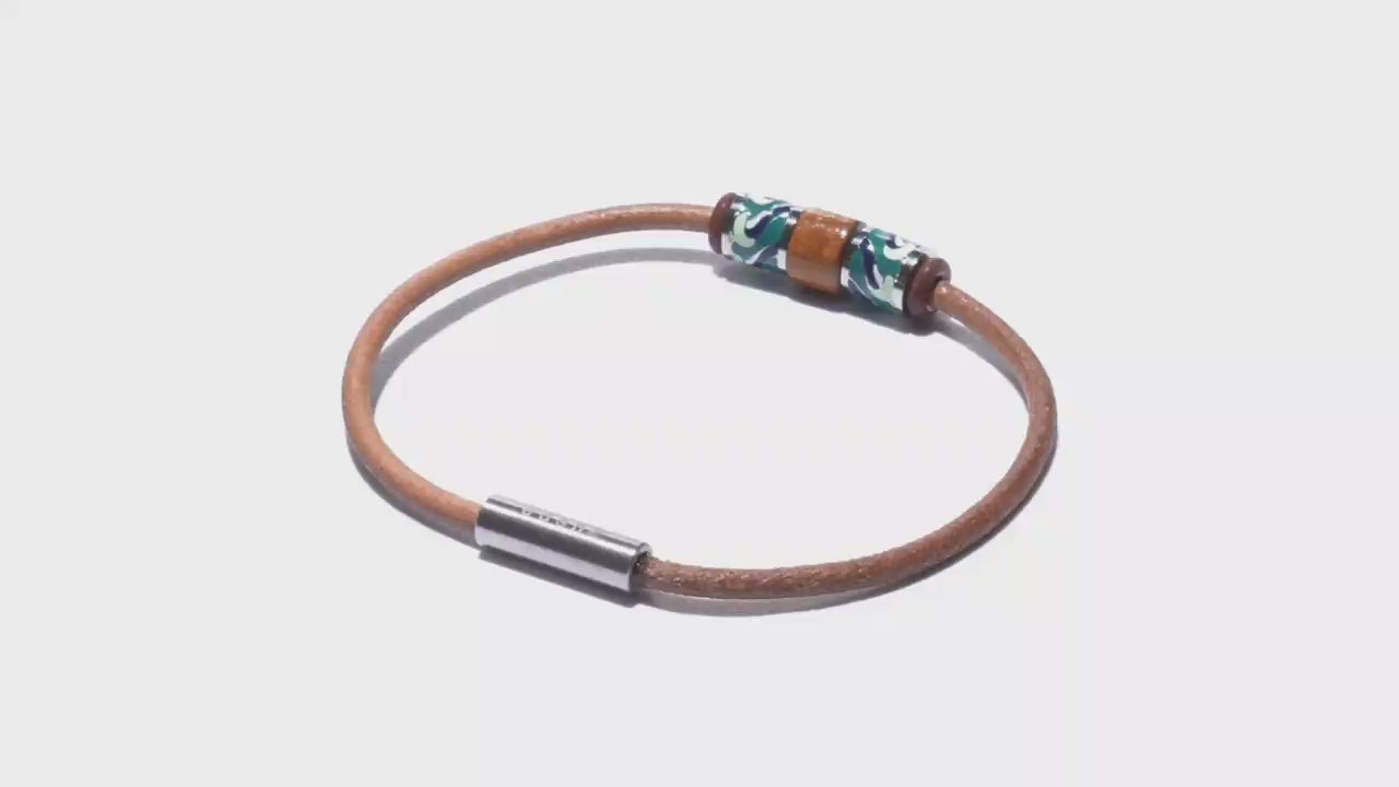 Path of Promise Leather Bracelet