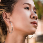 Restoring Justice Hoop Earrings