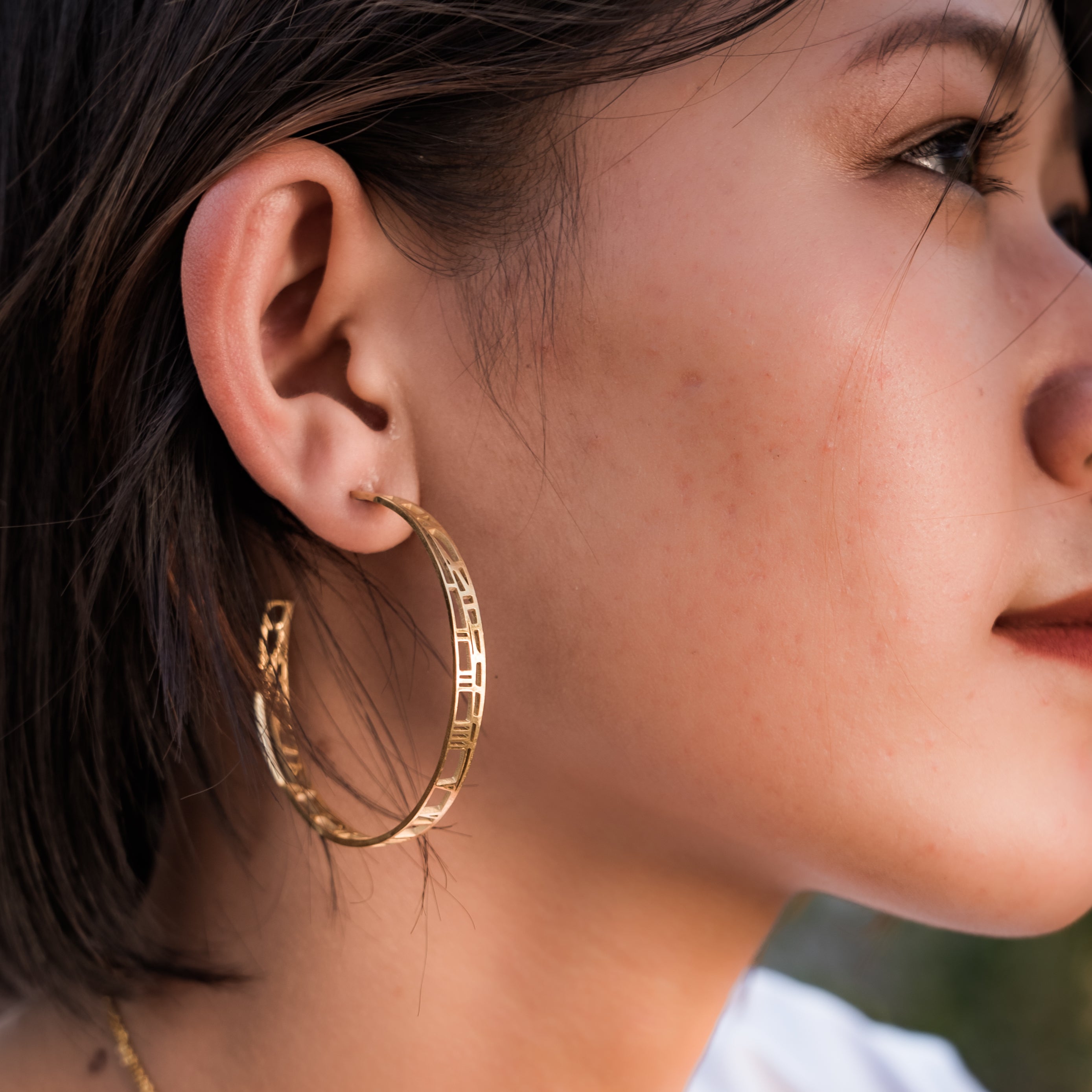 Restoring Justice Hoop Earrings