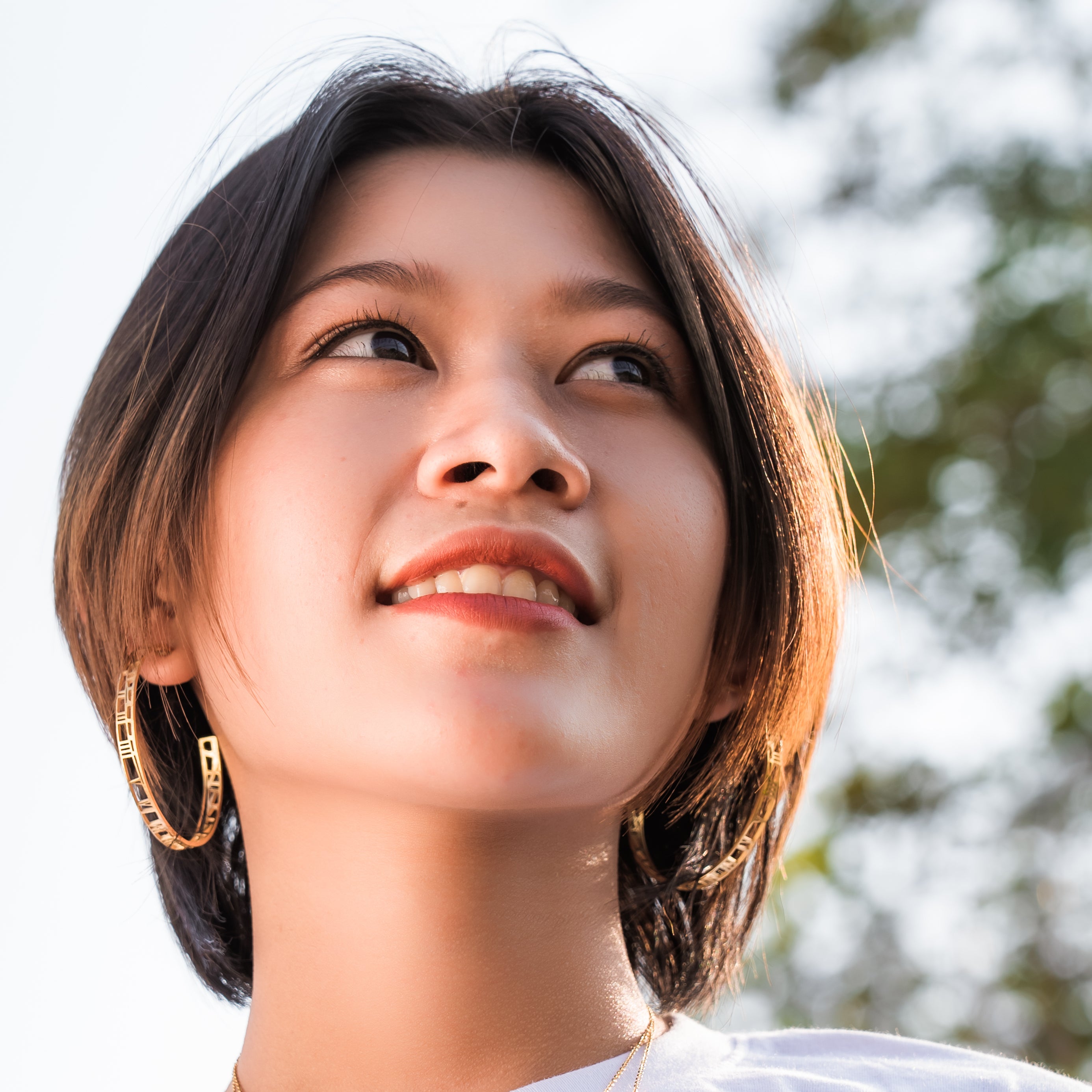 Restoring Justice Hoop Earrings