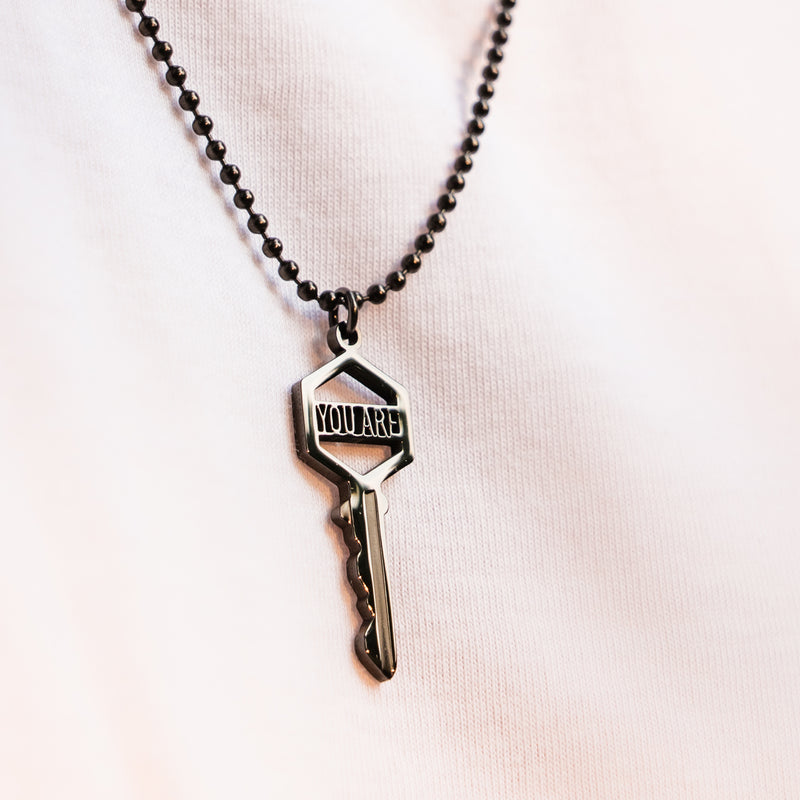 Waylon Jennings Brass Key Necklace– Waylon Jennings Merch Co.