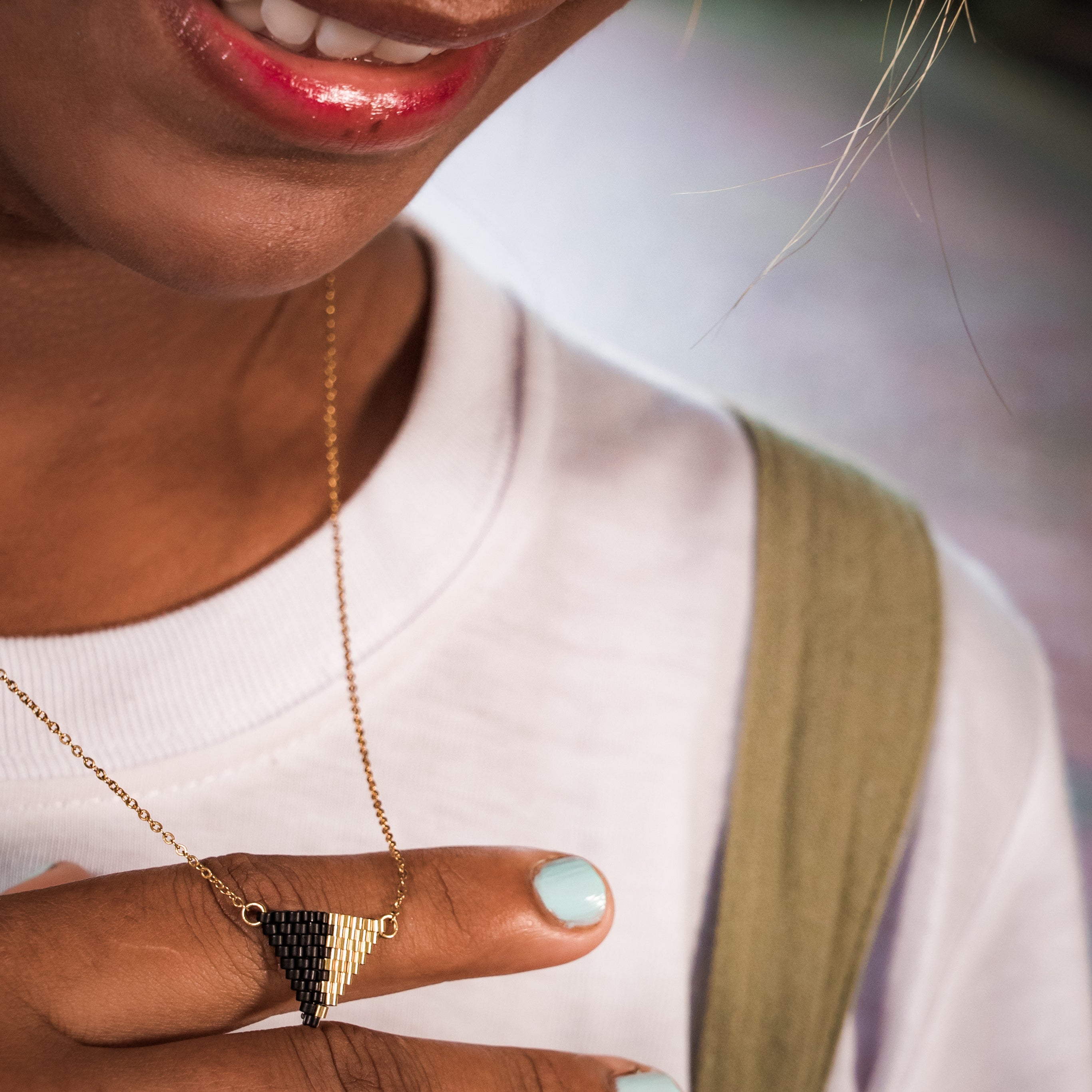 Be Light Beaded Necklace