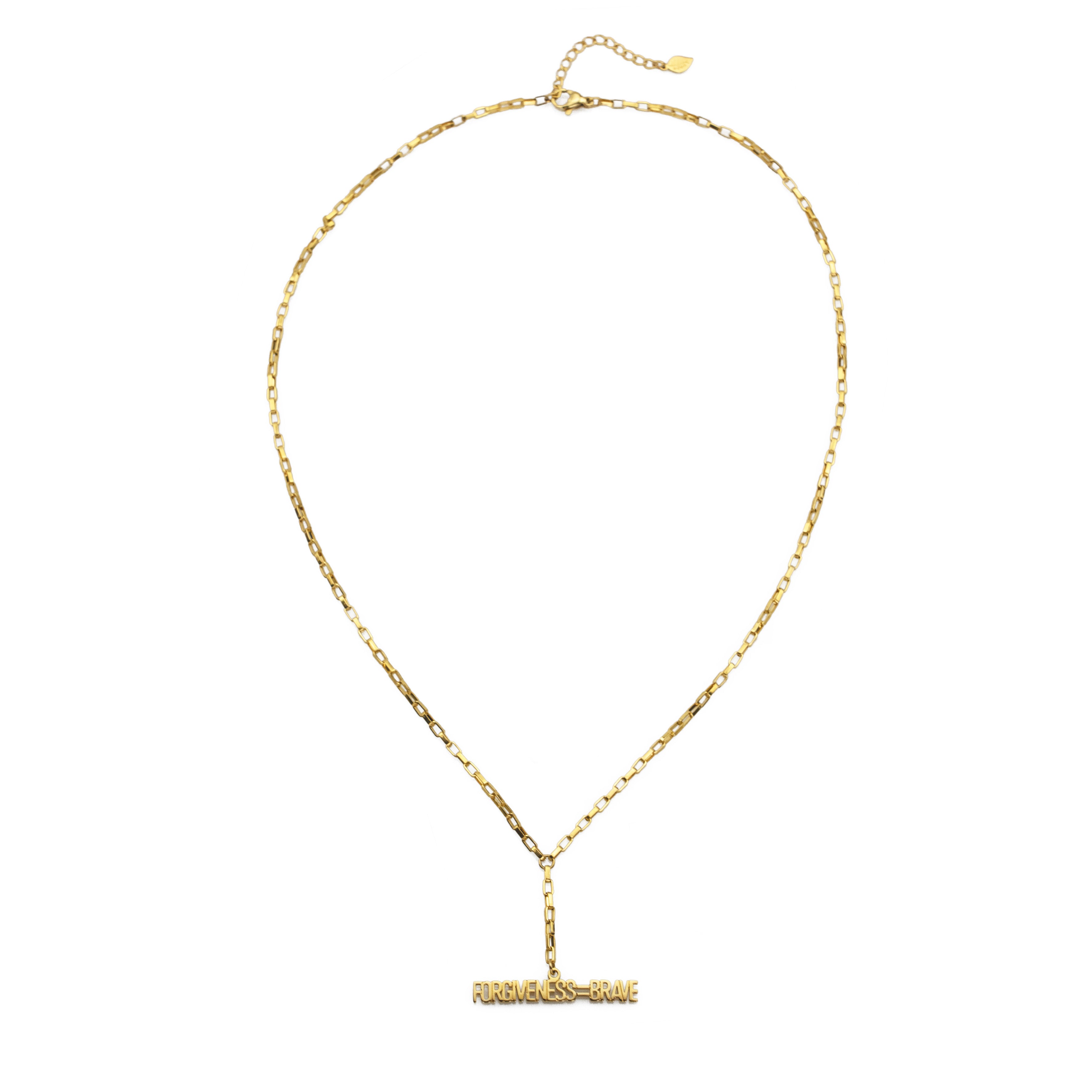 To Forgive is Brave Necklace
