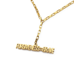 To Forgive is Brave Necklace