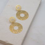 I Am Brave Drop Earrings