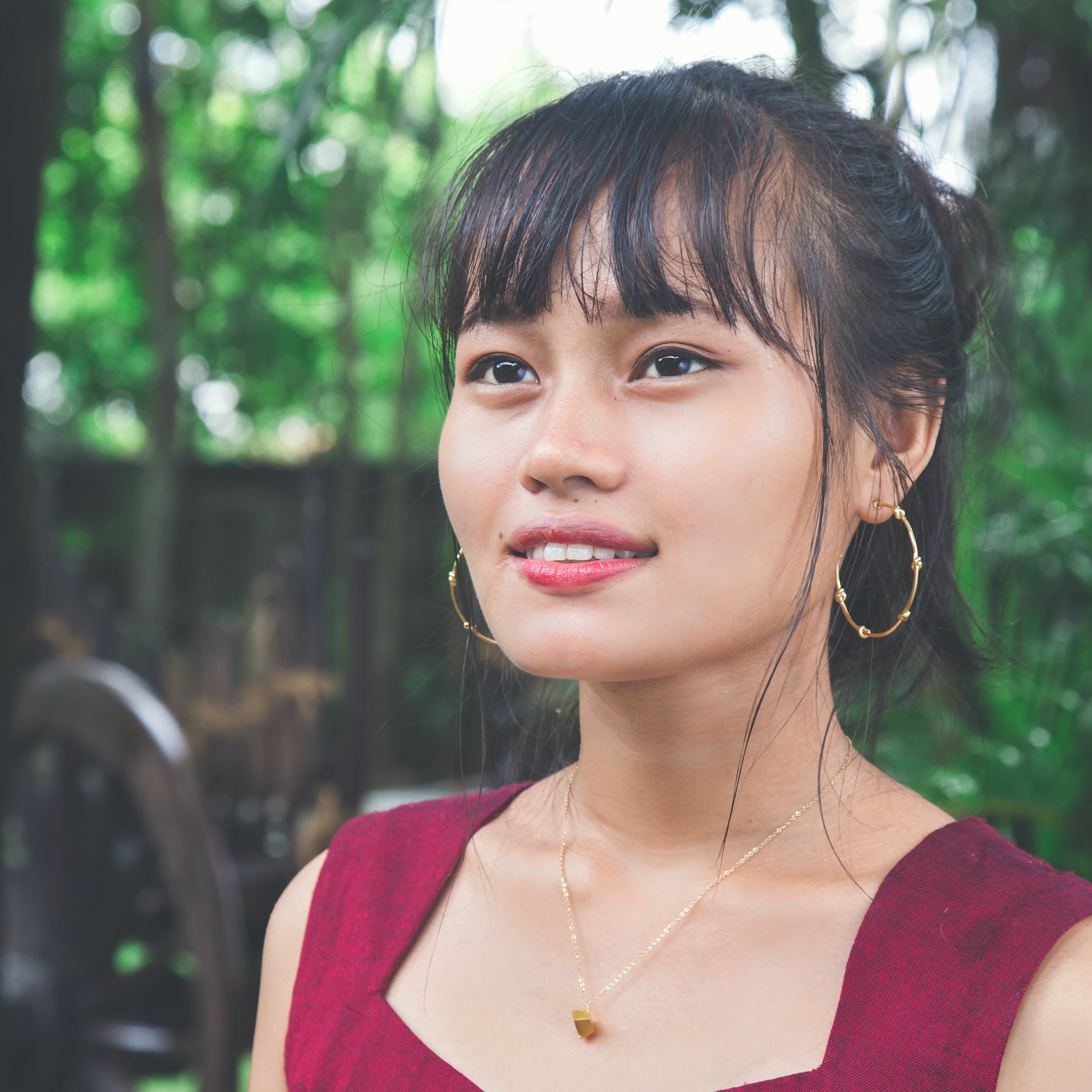 Knots of Freedom Hoop Earrings