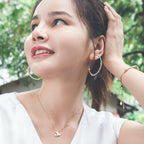 Knots of Freedom Thread-wrapped Bracelet