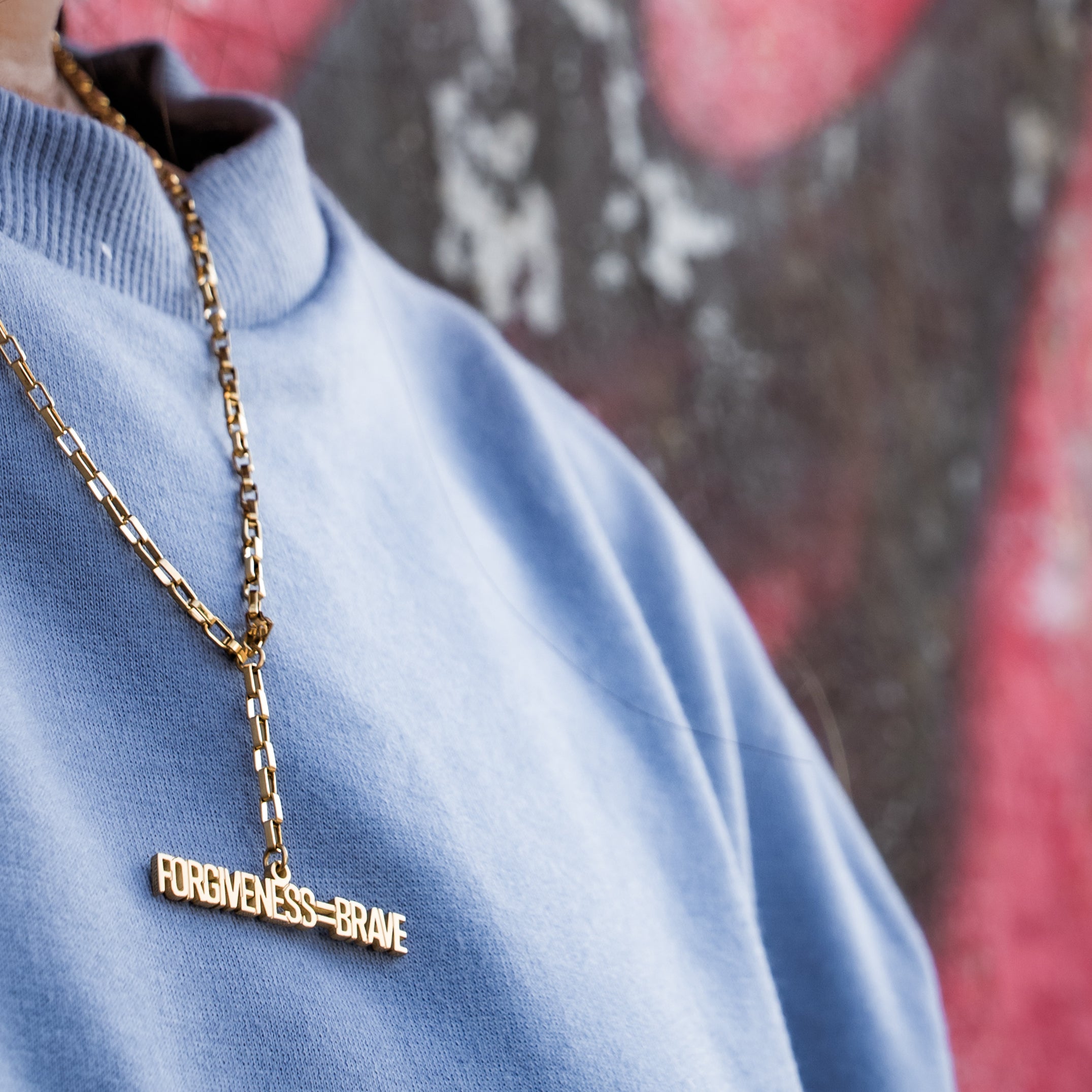To Forgive is Brave Necklace