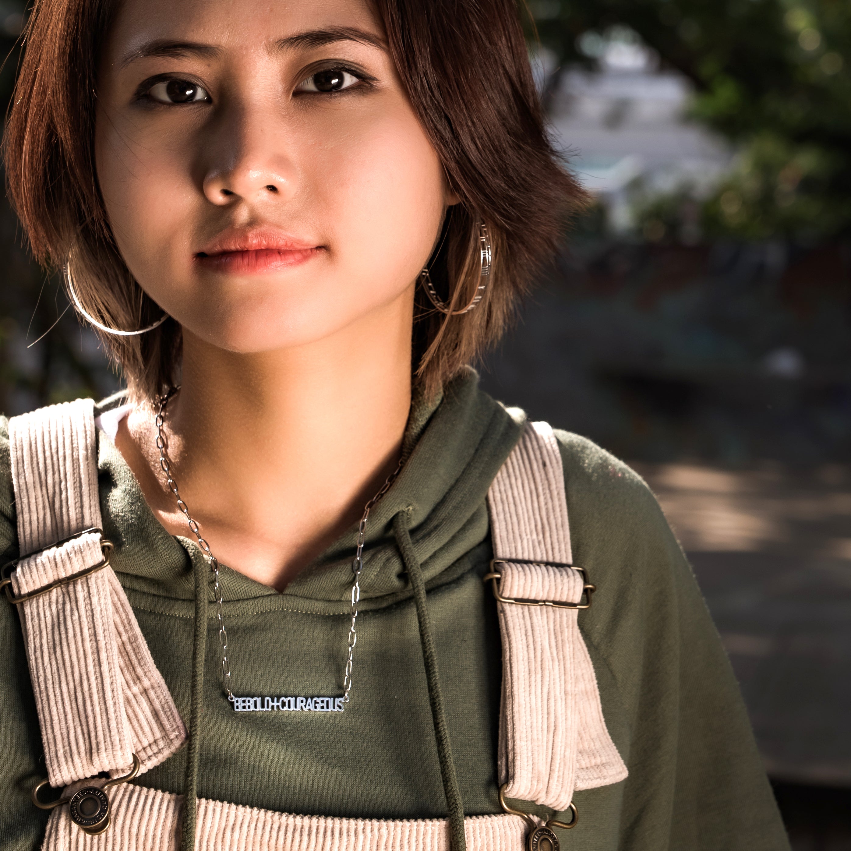 Be Bold and Courageous Necklace