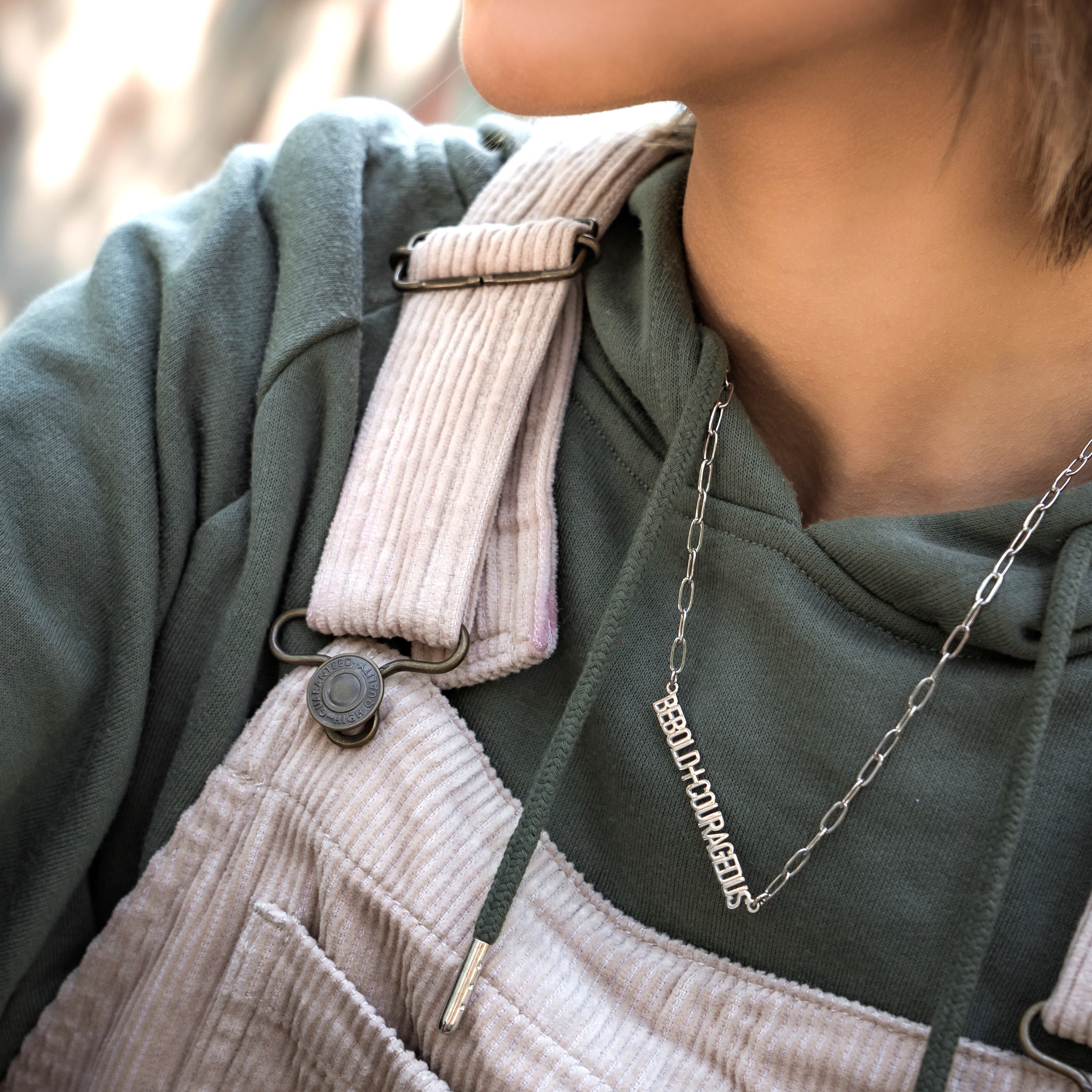 Be Bold and Courageous Necklace