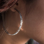 Restoring Justice Hoop Earrings