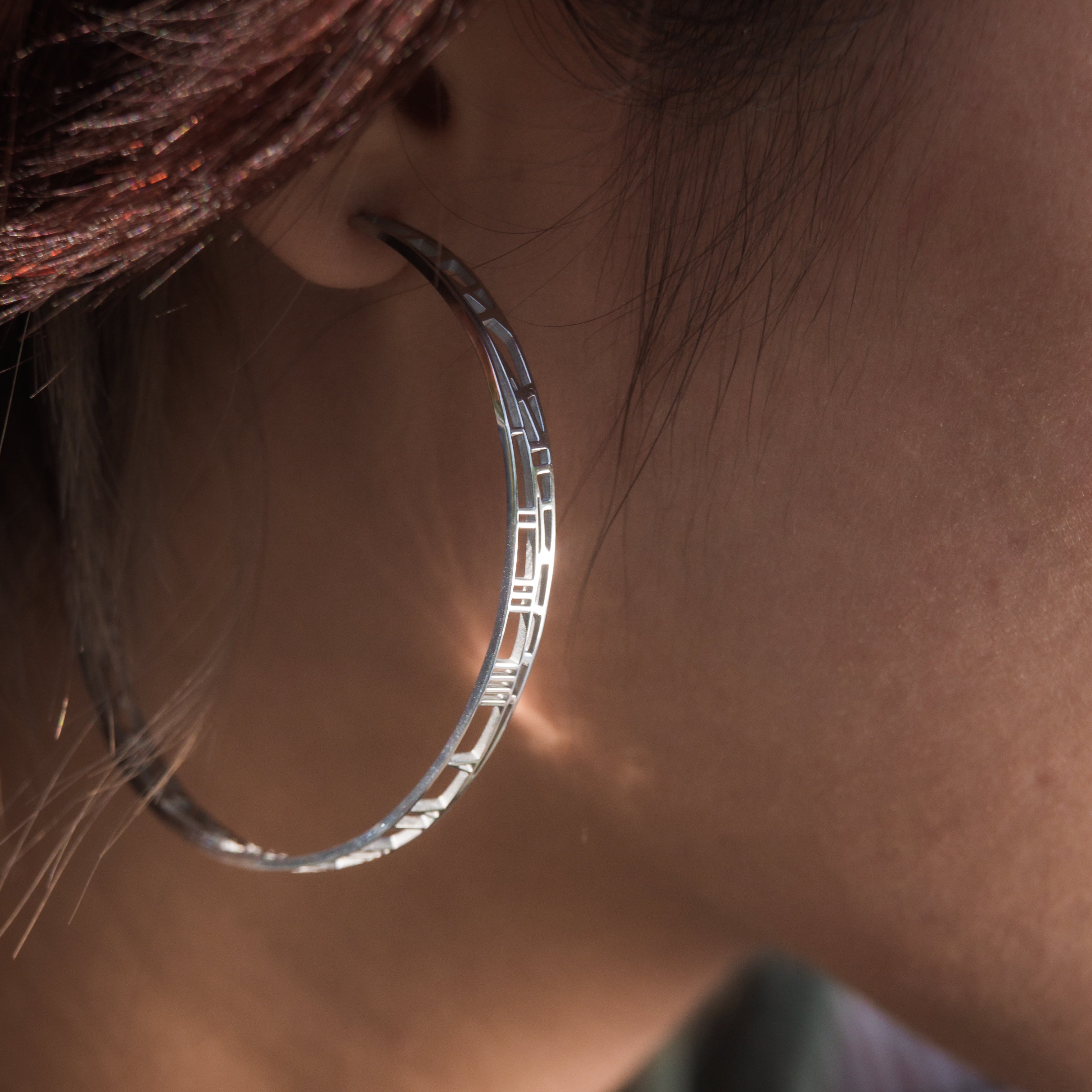Restoring Justice Hoop Earrings