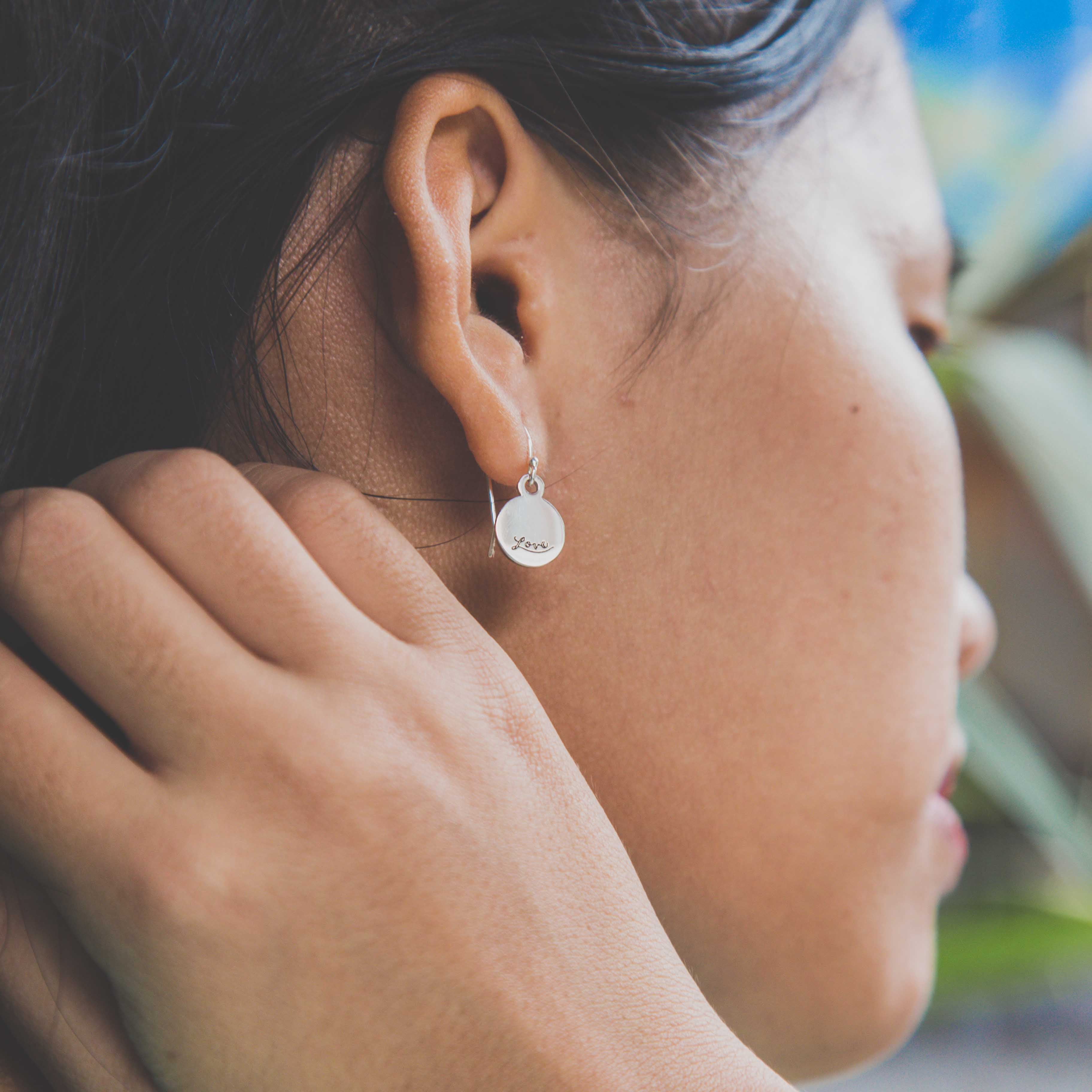 Love and Justice Drop Earrings