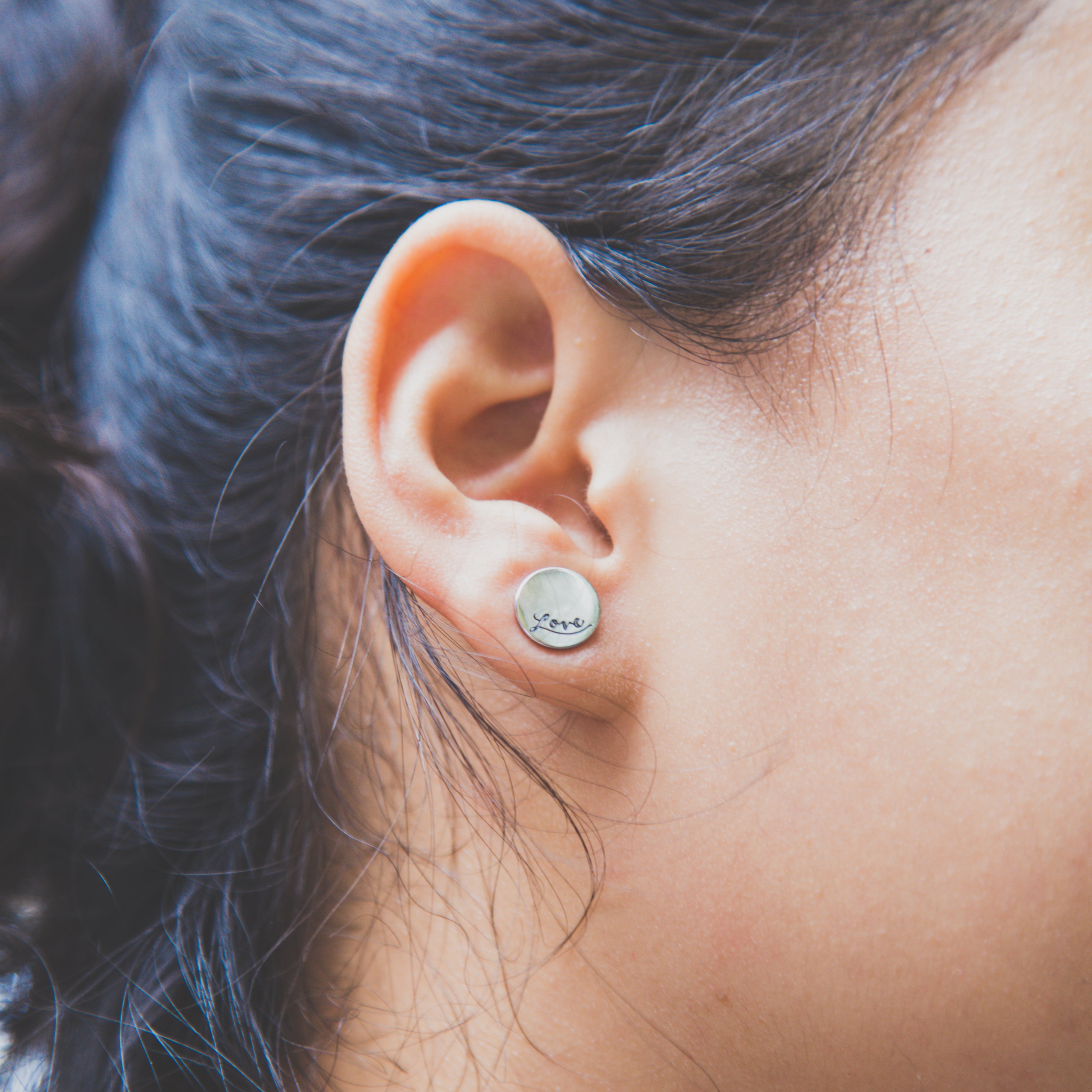 Love and Justice Post Earrings